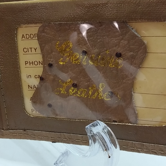 VINTAGE LEATHER WALLET - Picture 3 of 10